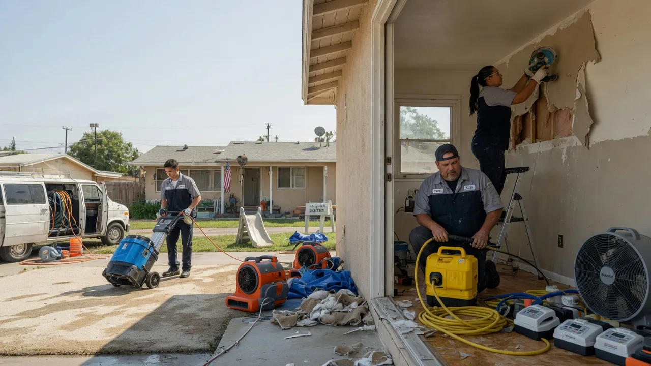Water Damage Restoration in Girard, TX near me